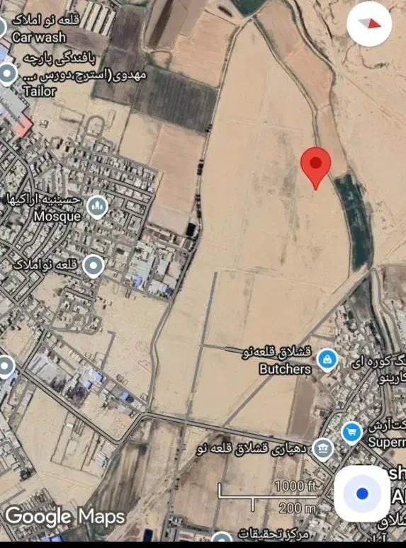 ۴۰۰۰متر زمین با کاربری گلخانه وکشاورزی|فروش زمین و ملک کلنگی|پاکدشت, پاکدشت (مامازند)|دیوار