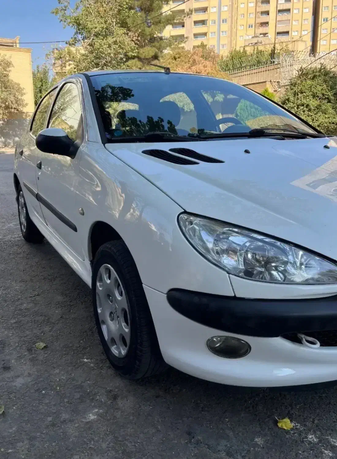 ۲۰۶ تیپ ۵ مدل ۱۳۹۵ سفید|خودرو سواری و وانت|بندر انزلی, جفرود پایین|دیوار