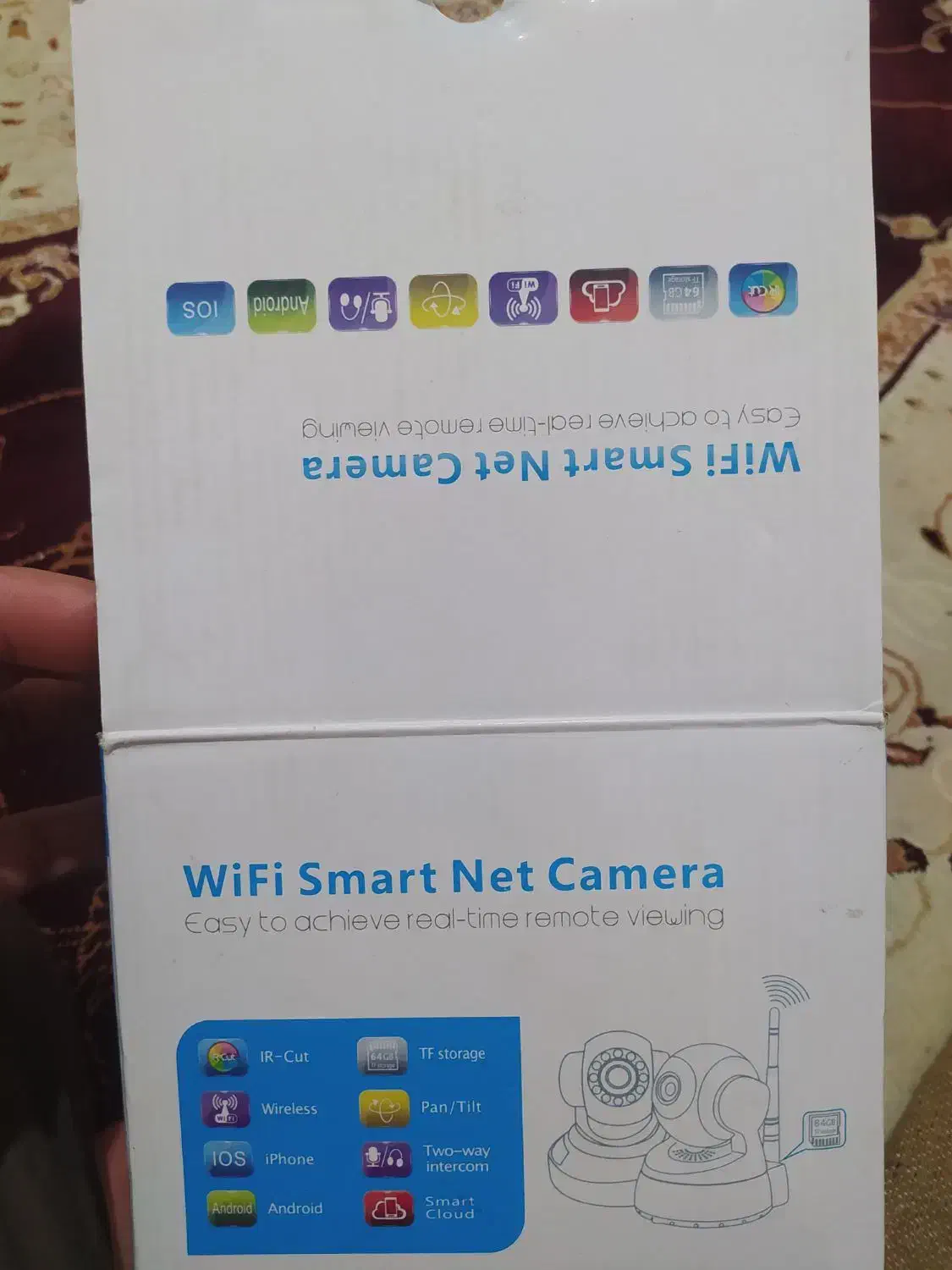 دوربین وای فای دید در شب رنگی 1080 همه کاره یک عدد|دوربین مداربسته|سنندج, |دیوار