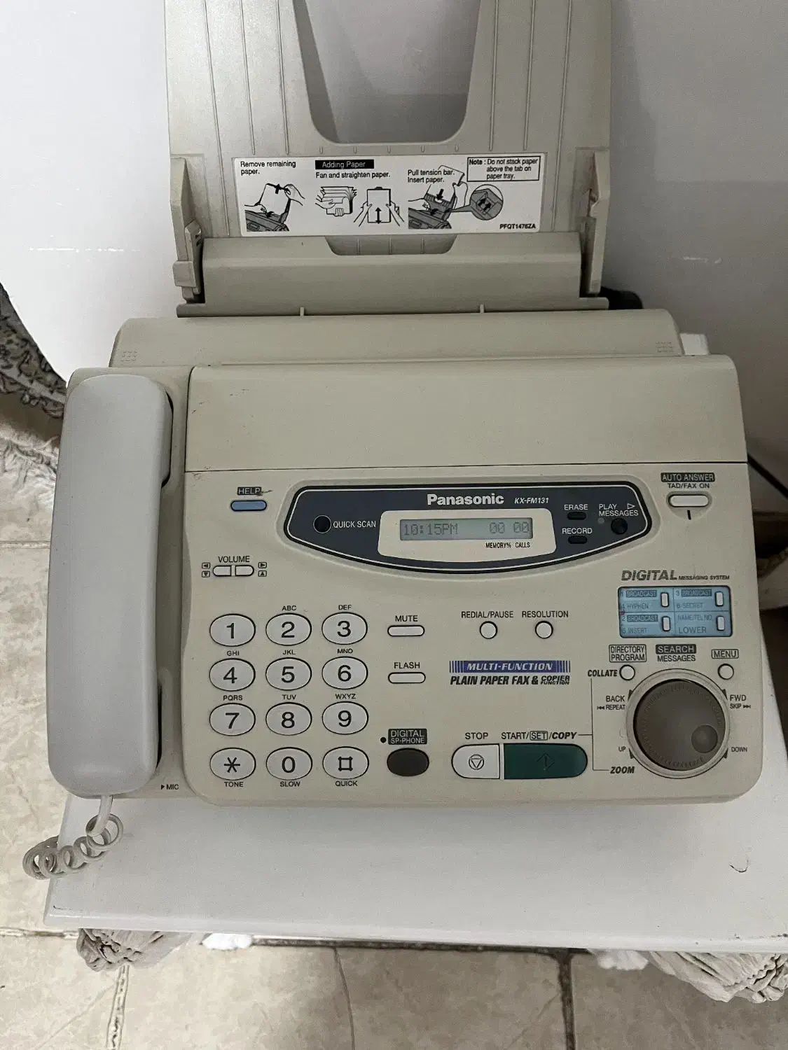 تلفن فکس کپی پاناسونیک ژاپنی|پرینتر، اسکنر، کپی، فکس|تهران, افسریه شمالی|دیوار