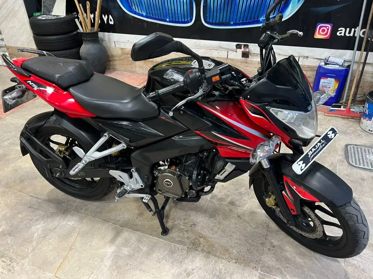 ان اس 200|موتورسیکلت|اندیشه, شهرک مریم|دیوار