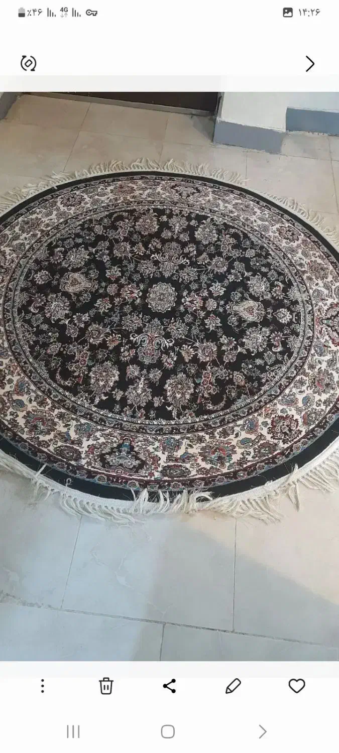 فرش نو هدیه اصلا استفاده نشده|فرش|اهواز, طالقانی|دیوار