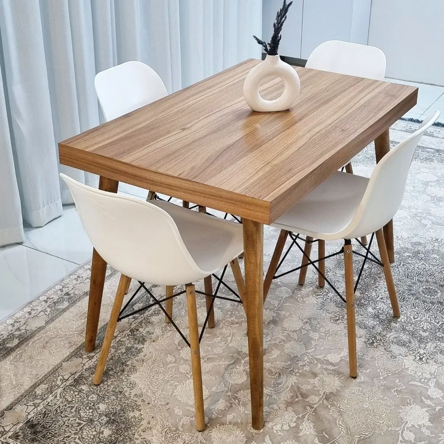 میز ناهارخوری ۴ نفره|میز و صندلی غذاخوری|بروجرد, |دیوار