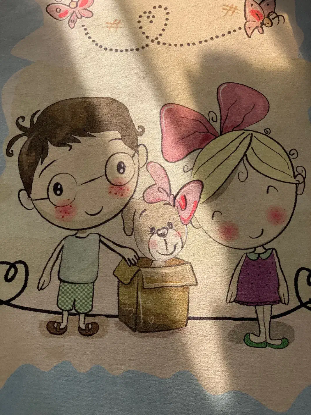 قالیچه کودک|فرش|ساری, |دیوار