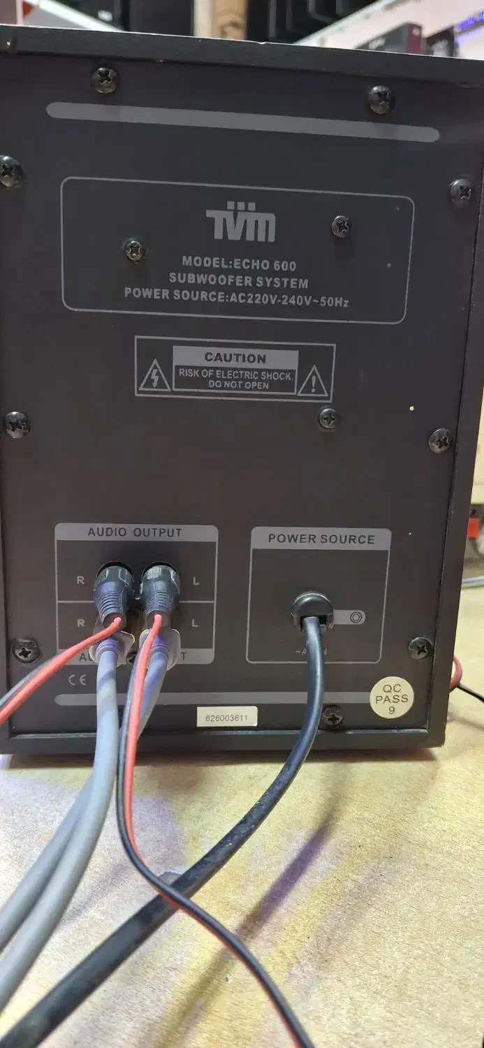 اسپیکر سه تیکه کامپیوتر  TVM|سیستم صوتی خانگی|زاهدان, |دیوار