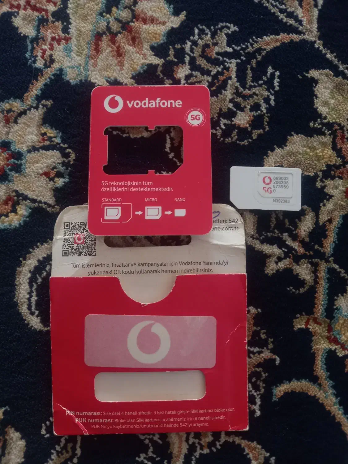 سیم کارت ودافن ترکیه|سیم‌کارت|بندر ترکمن, |دیوار