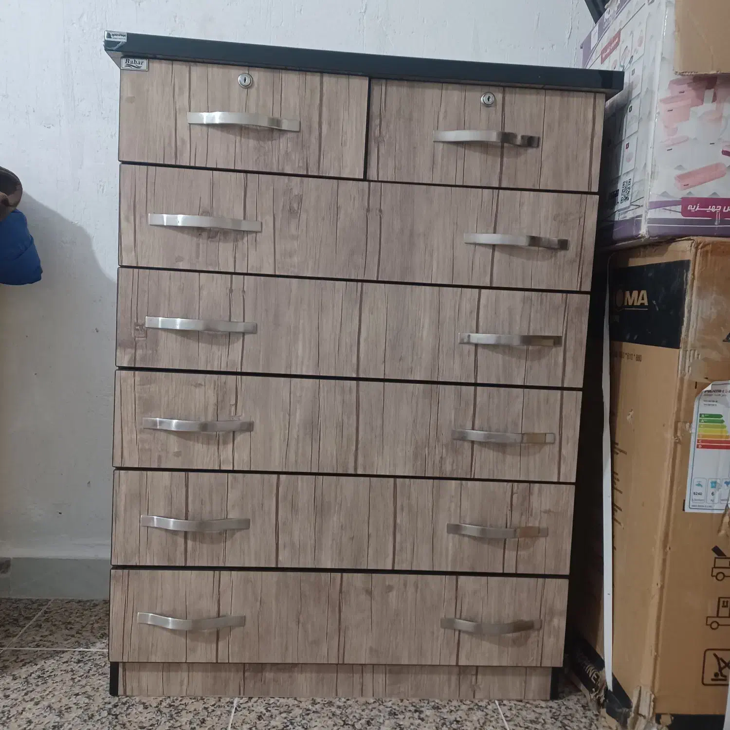 در آور ۶ کشاب لباس|جاکفشی، کمد، دراور|بندر کنگان, |دیوار