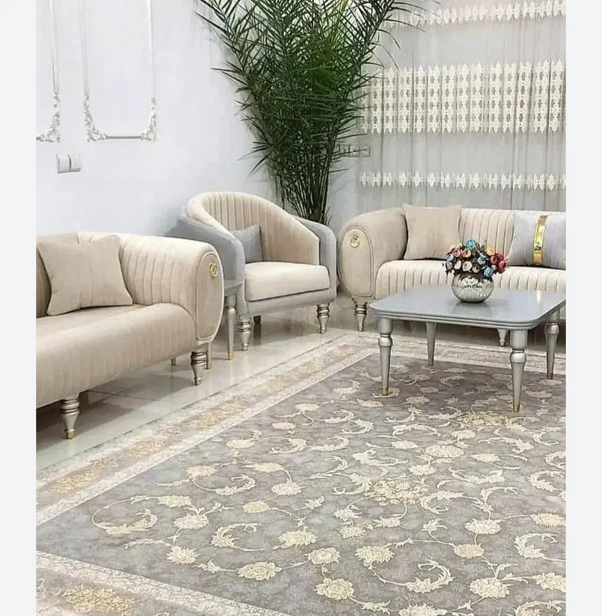 راحتی اقساطی با ست ناهارخوری اقساطی|مبلمان خانگی و میز عسلی|ساوه, |دیوار