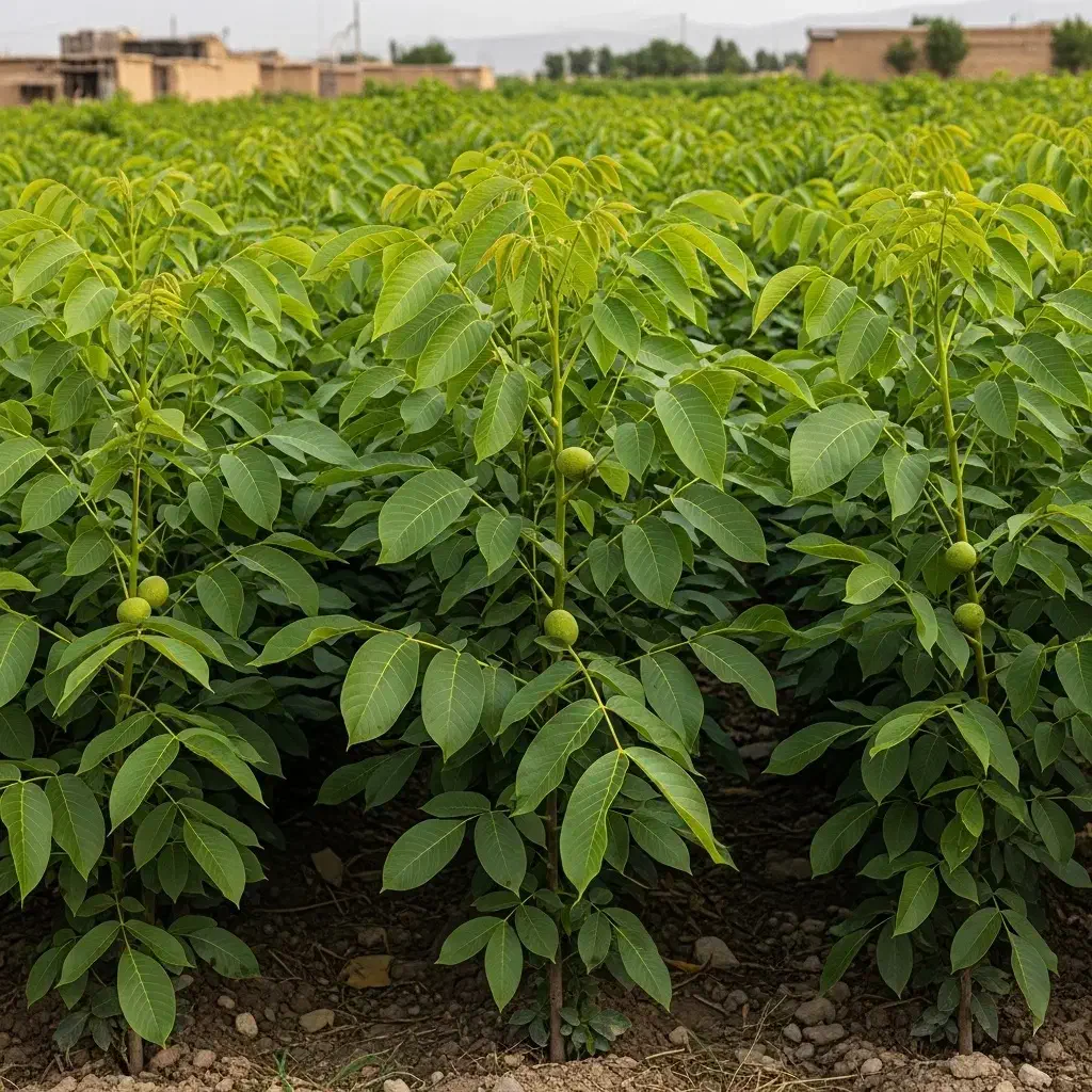 تماس فوری برای تضمین خرید نهال گردو با تخفیف ویژه|گل و گیاه طبیعی|استهبان, |دیوار