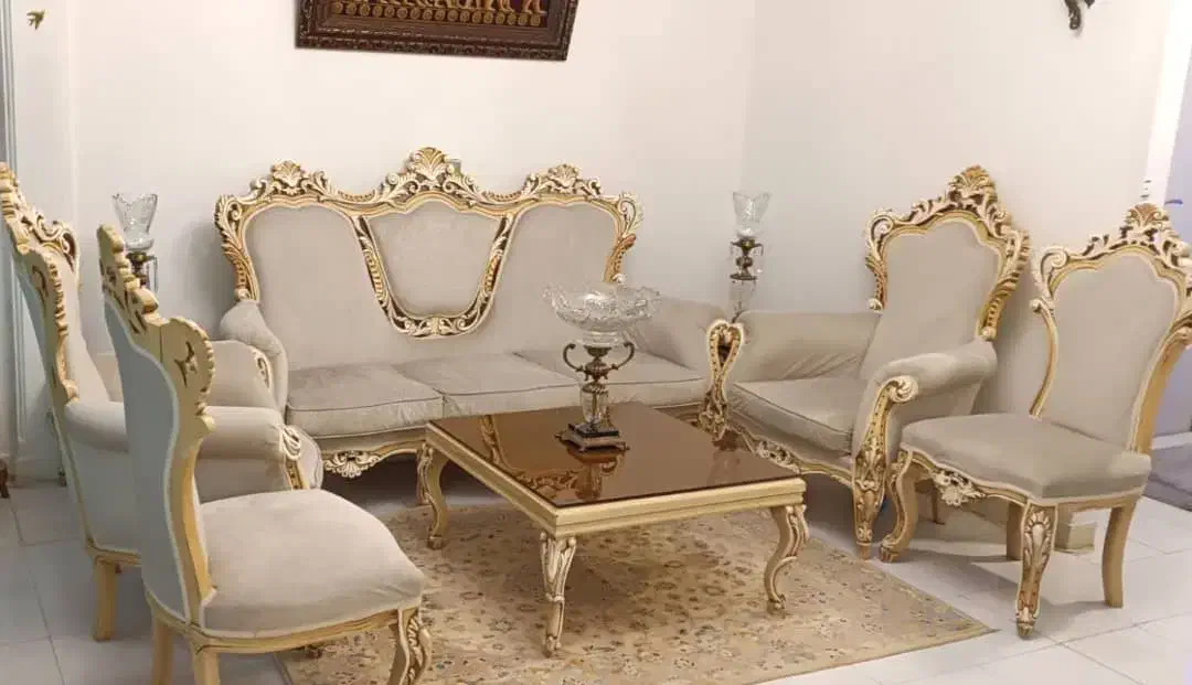 مبل ۹ نفره با ناهارخوری ۶نفره|مبلمان خانگی و میز عسلی|تهران, منیریه|دیوار