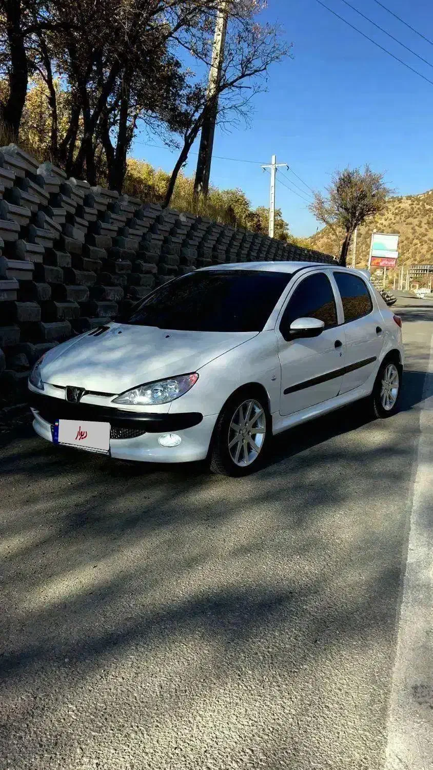 ۲۰۶ تیپ ۵ مدل۹۰ فرانسه|خودرو سواری و وانت|سنندج, |دیوار