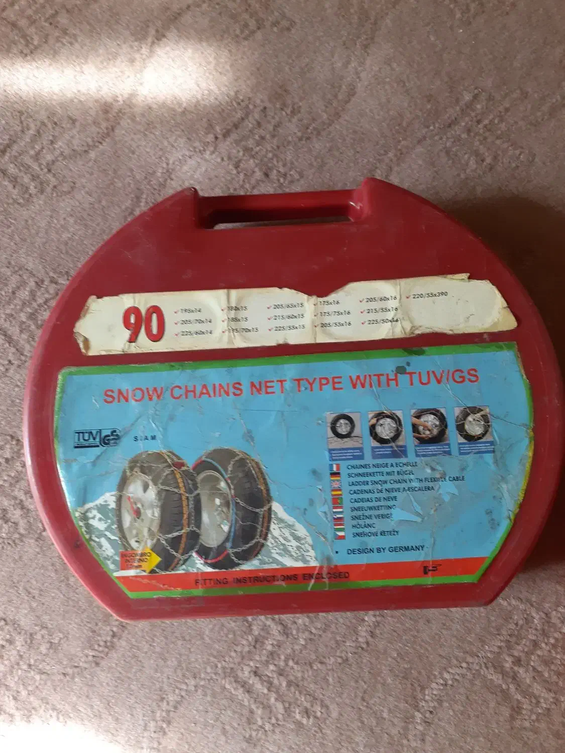 دو عدد زنجیر چرخ|قطعات یدکی و لوازم جانبی|کرمانشاه, |دیوار