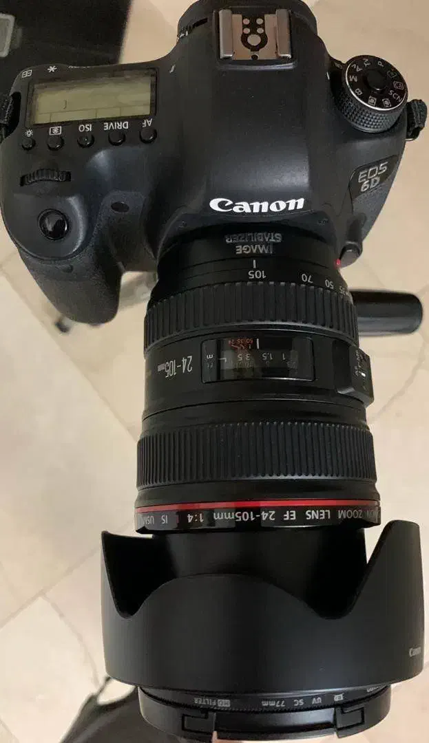 دوربین Canon 6D ،آکبند، لنز 105 24 ، ژاپنی|دوربین عکاسی و فیلم‌برداری|تهران, شهرک غرب|دیوار
