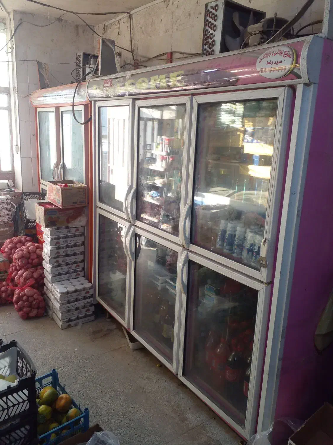 ۳عدد یخچال ۶درب و۴درب قیمت عالی|فروشگاه و مغازه|چیتاب, |دیوار