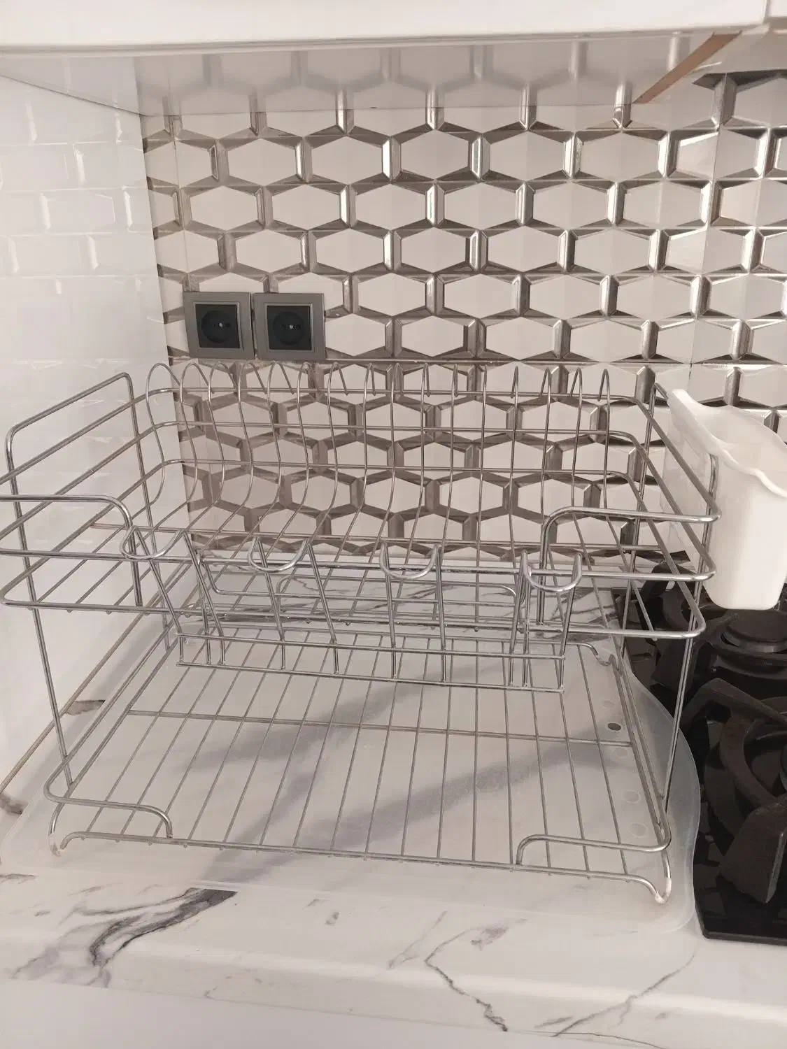 آبچکان روکابینتی|آب‌چکان و نظم‌دهنده ظروف|هشتگرد, ینگی امام|دیوار