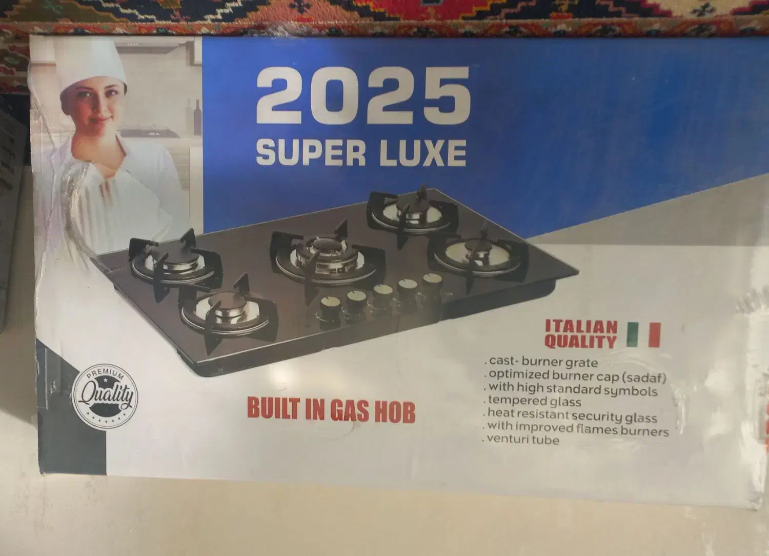 گاز صفحه ای ۵ شعله سوپر لوکس|اجاق گاز و لوازم برقی پختوپز|دورود, |دیوار