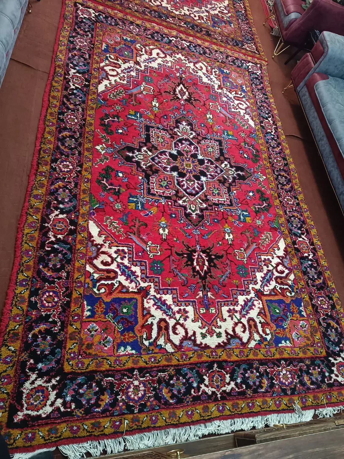 جفت فرش هریس تاجری|فرش|تبریز, |دیوار