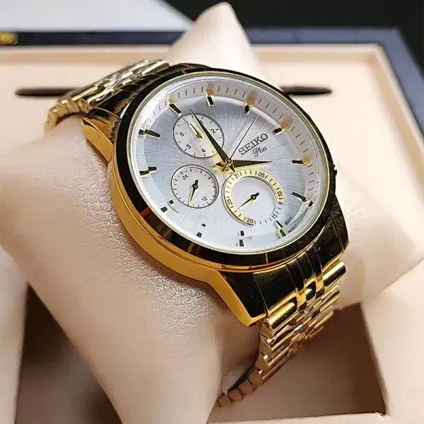 ساعت مچی عقربه ای مردانه سیکوplusسفید طلایی|ساعت|اصفهان, نقش جهان|دیوار