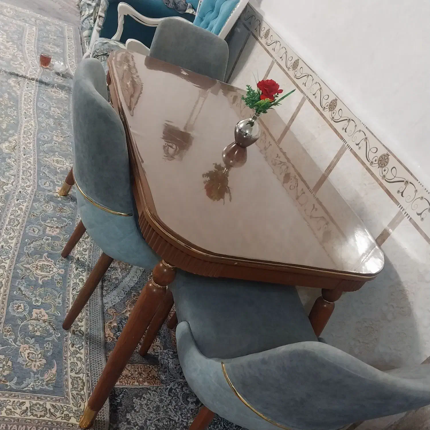 میز نهار خوری|میز و صندلی غذاخوری|قرچک, داوود آباد|دیوار