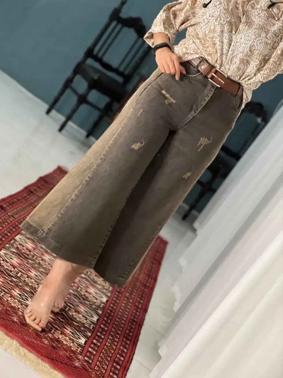 شلوار واید لگ شافل بگ جین اصلی نو سایز32|لباس|بهبهان, |دیوار