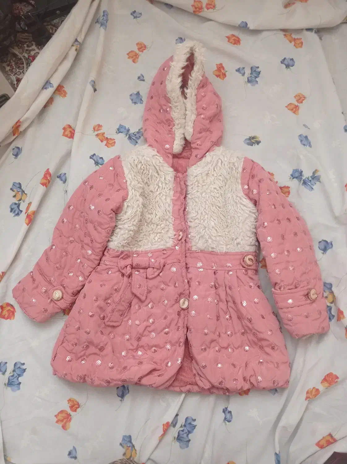 کاپشن دخترانه|کفش و لباس بچه|ایوانکی, |دیوار