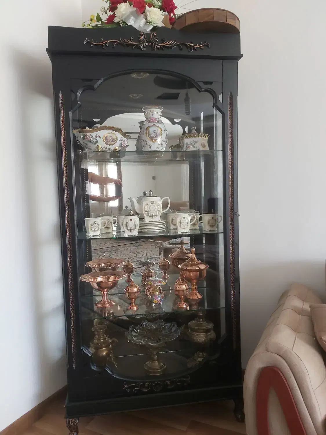 فروش بوفه در حد نو|بوفه، ویترین، کنسول|خلخال, |دیوار