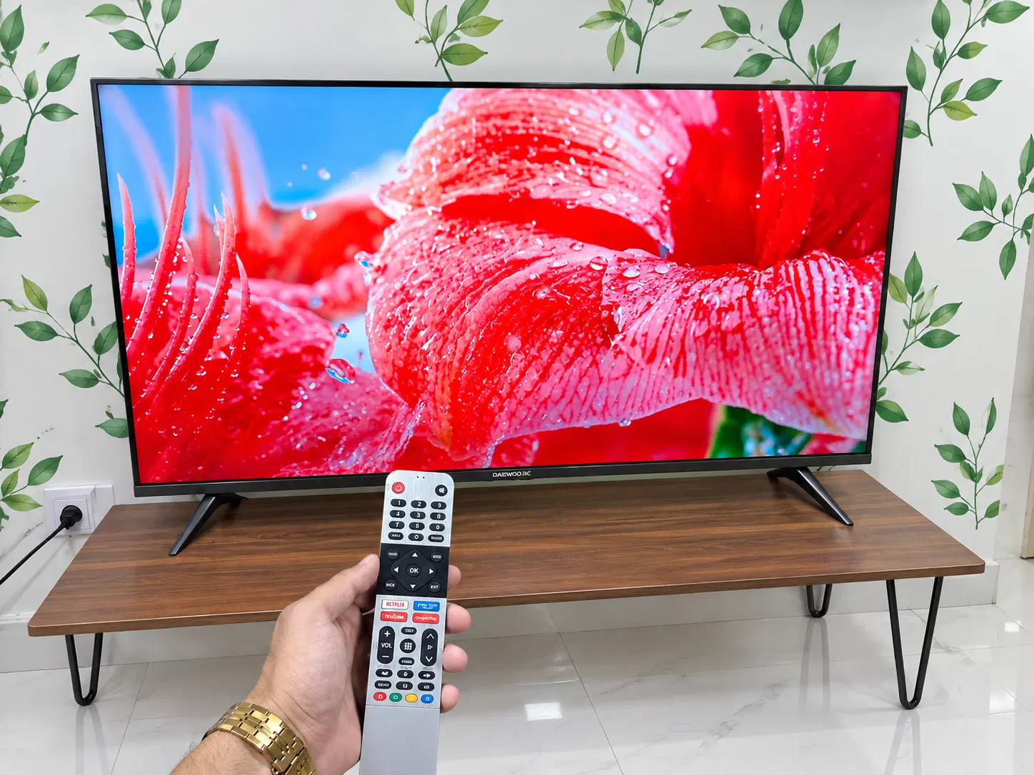 تلویزیون هوشمند دوو ۵۵ اینچ 4K سالم و کمکارکرد|تلویزیون و پروژکتور|تهران, چیتگر جنوبی|دیوار