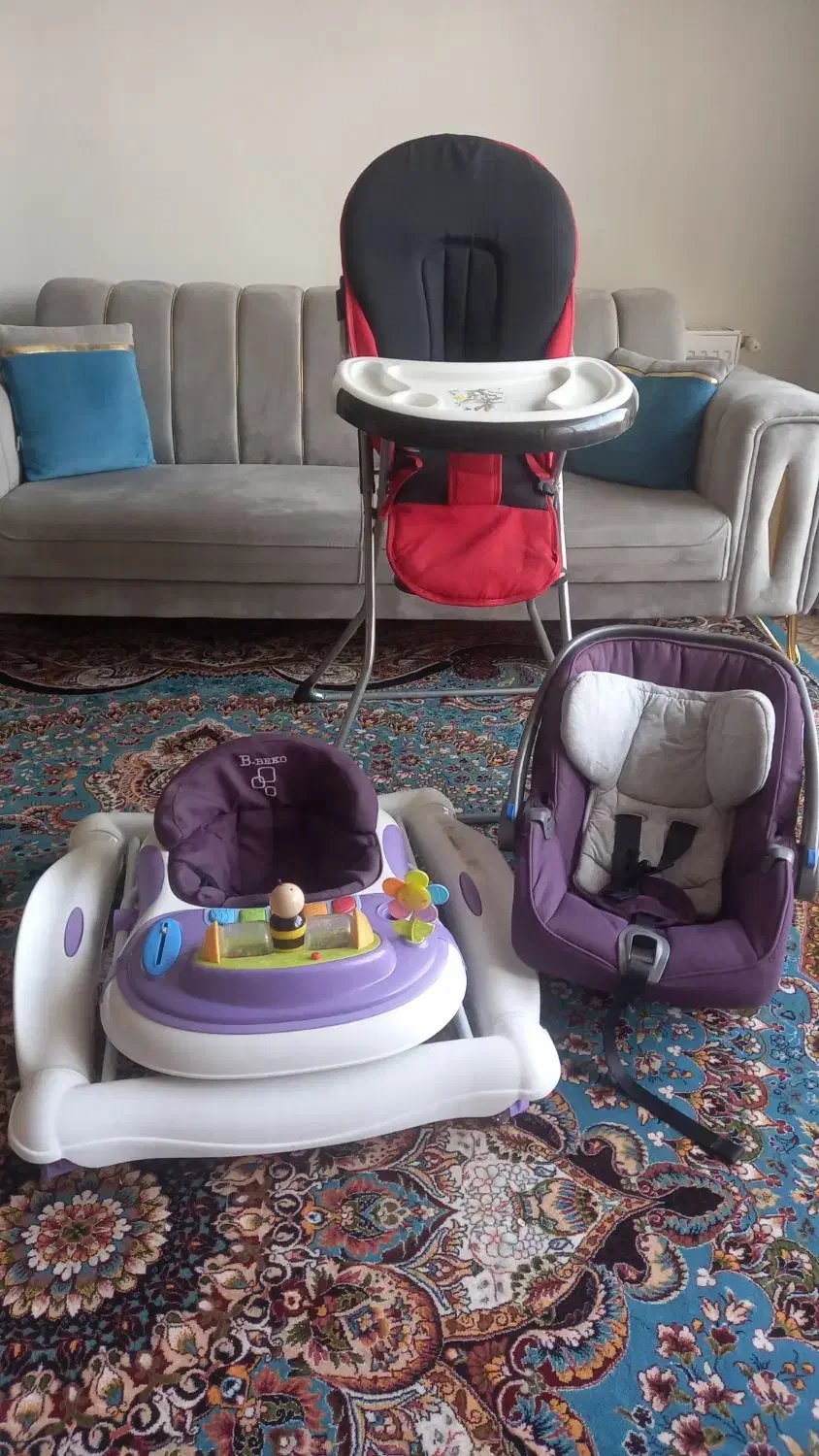 صندلی کودک کریر و رورولک|میز و صندلی غذاخوری|تبریز, |دیوار