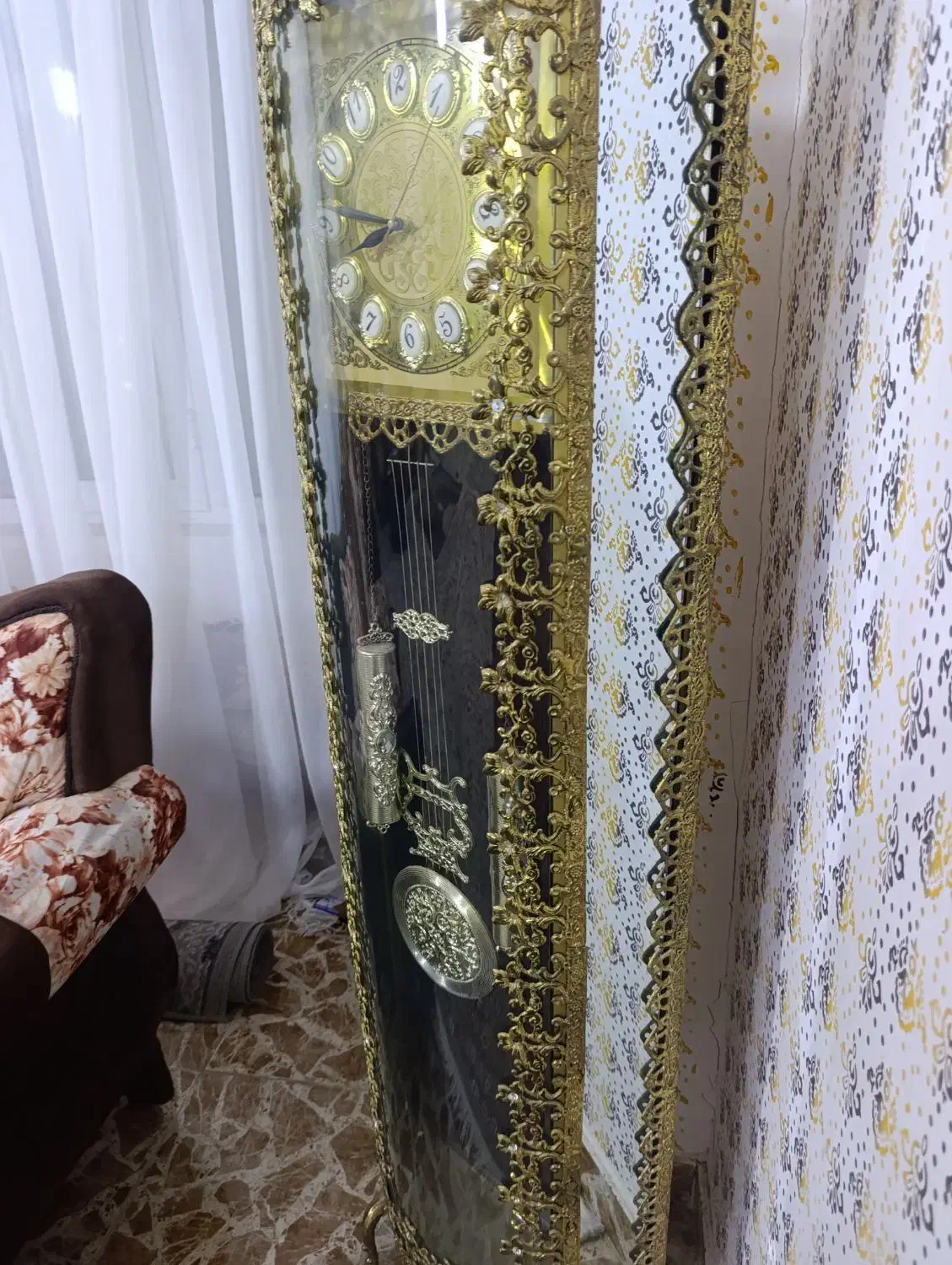 ساعت برنز|ساعت دیواری و تزئینی|کرمانشاه, |دیوار