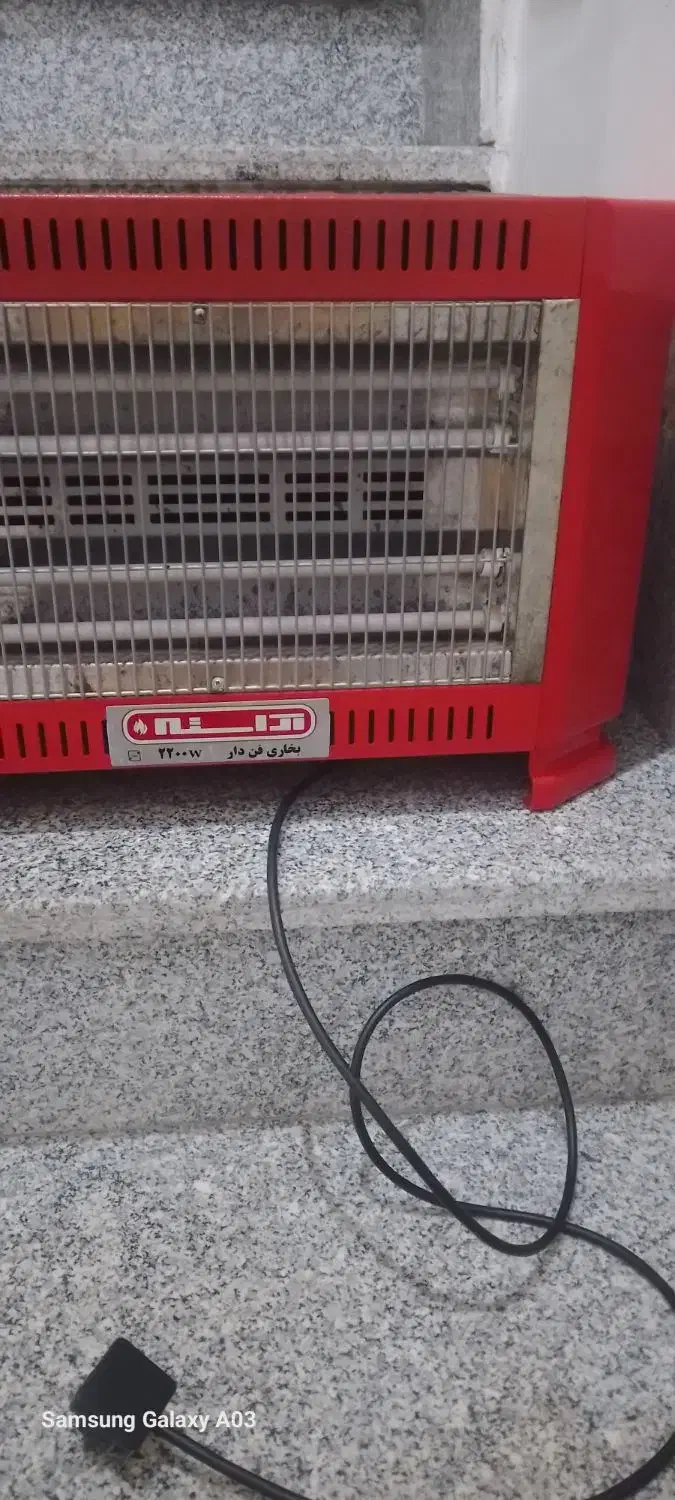 بخاری ۵ شعله فن دار|بخاری، هیتر، شومینه|تولم شهر, |دیوار