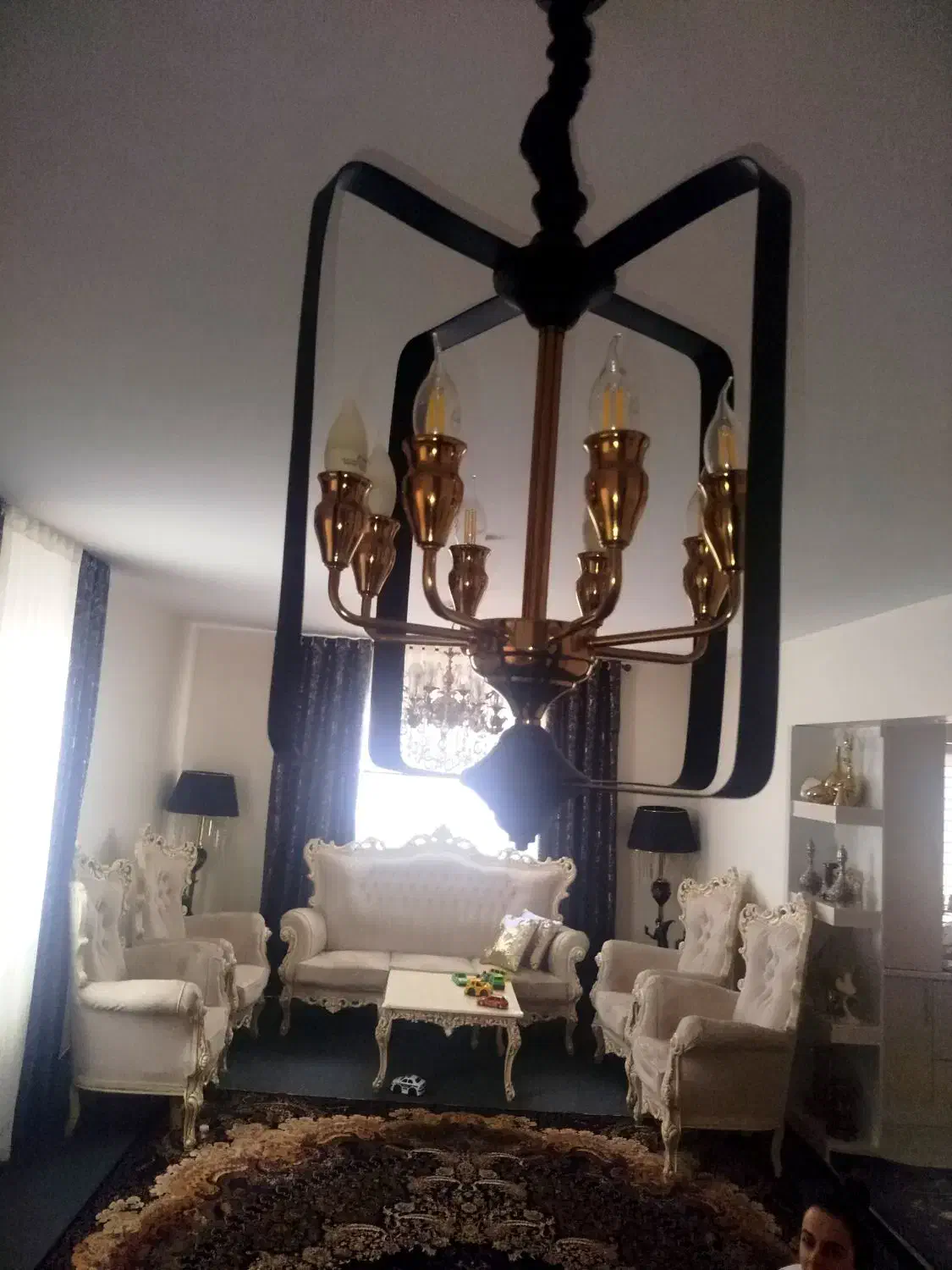 لوستر مدرن|لوستر و چراغ آویز|پردیس, فاز ۵|دیوار