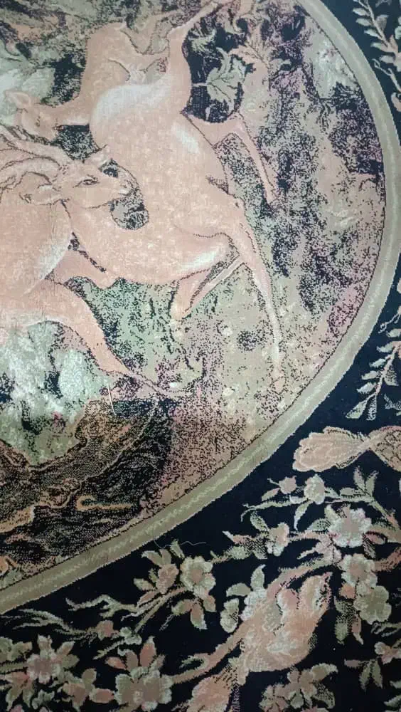 فرش 4متری طرح مینیاتور|فرش|لاهیجان, قیام|دیوار