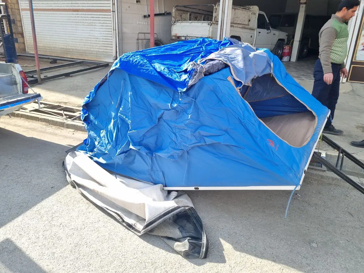 چادر سقفی  کمپر 4نفره آفرودی  پله دار|قطعات یدکی و لوازم جانبی|مریوان, |دیوار