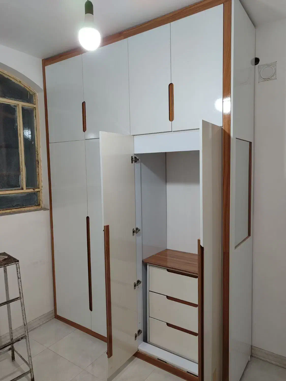 ساخت انواع کمد دیواری|جاکفشی، کمد، دراور|بروجرد, |دیوار