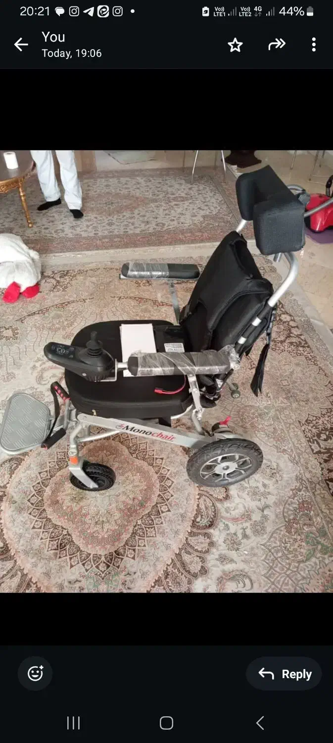 ویلچر برقی T8|آرایشی، بهداشتی، درمانی|تهران, شهرک نفت|دیوار