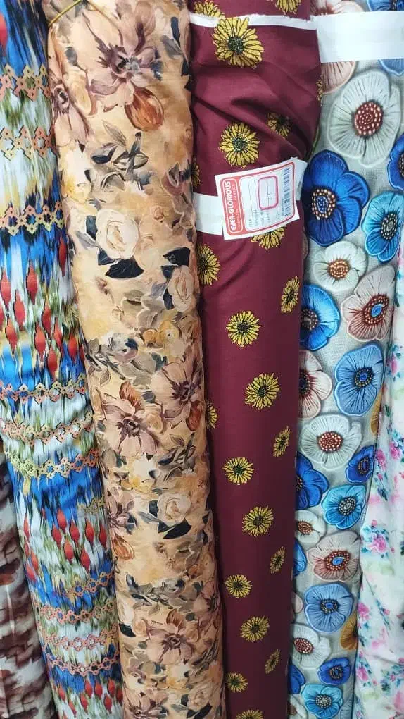 پارچه نخی با کیفیت|لباس|منوجان, |دیوار