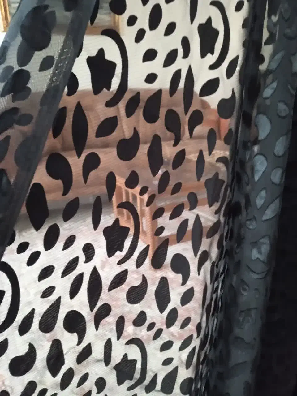 چادر ابریشمی مجلسی مشکی گیپور جنس خارجی و چادر کرپ|لباس|کرمانشاه, |دیوار