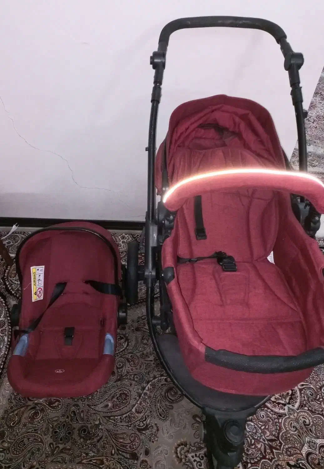 کالسکه و کریر برند خارجی sunnybaby فوری|کالسکه و لوازم جانبی|تهران, تهرانپارس جنوبی|دیوار