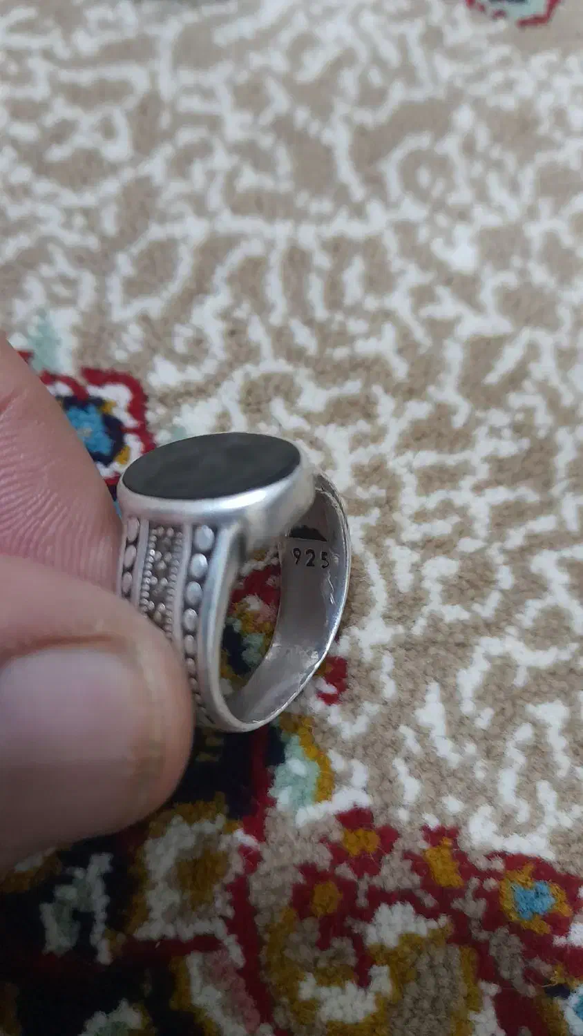 انگشتر نقره ۹۲۵|جواهرات|میاندوآب, |دیوار