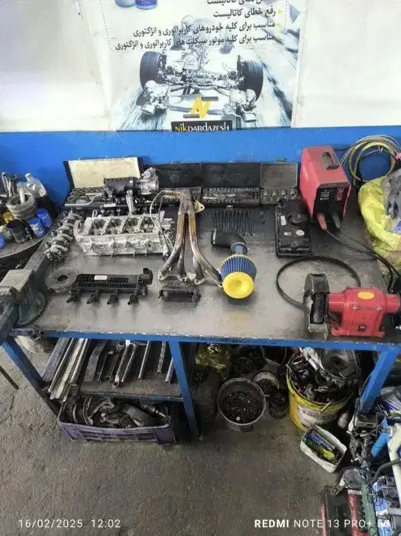 تمامی کار های میکانیکی و باطری سازی شبانه روزی|خدمات موتور و ماشین|رشت, گلسار|دیوار