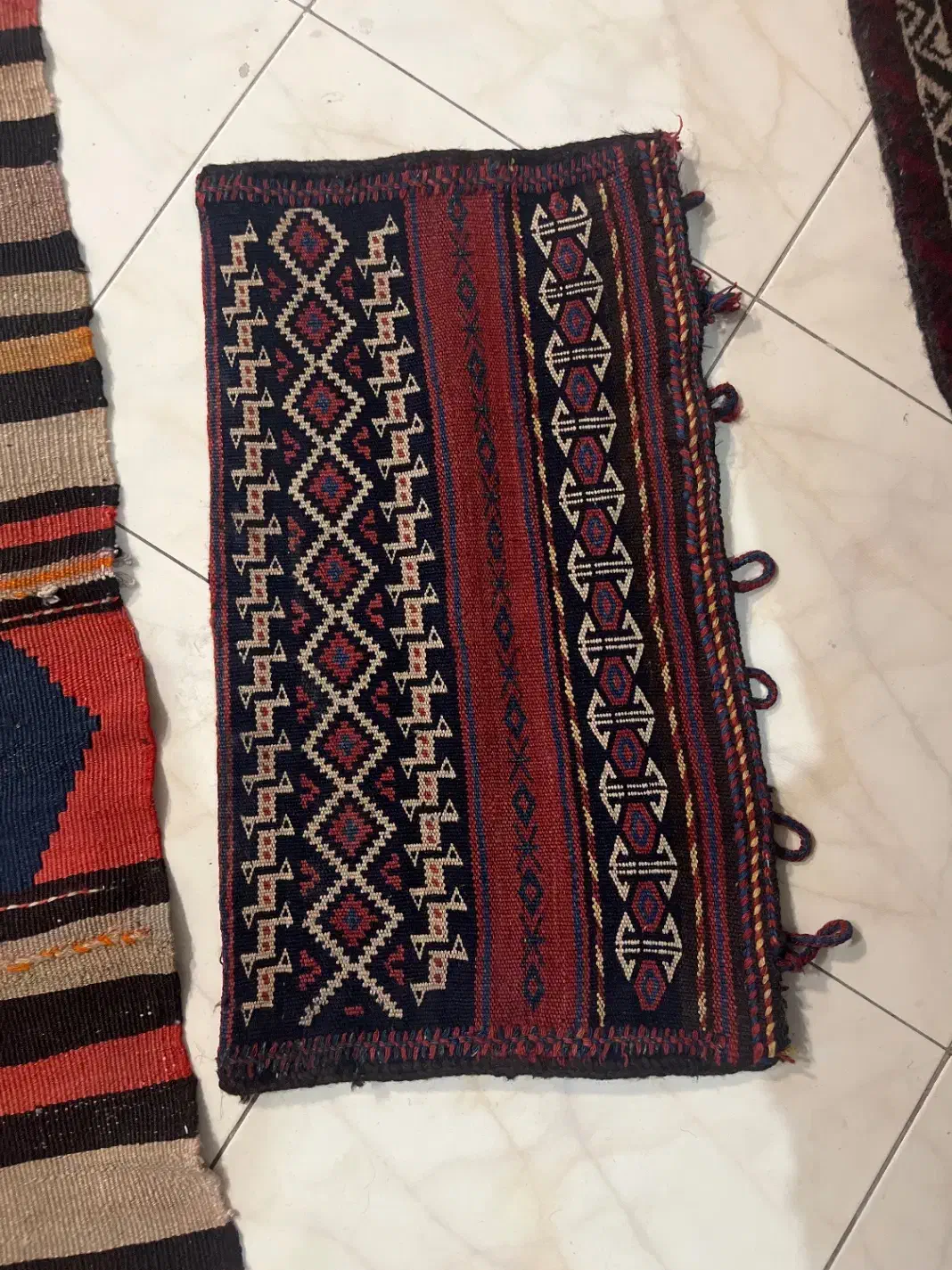 دستبافت انتیک خورجین، نمکدان و چنته قدیمی|کلکسیون اشیاء عتیقه|تهران, شهرک غرب|دیوار