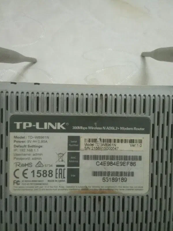 مودم کاملا سالم درحدنو|مودم و تجهیزات شبکه|لنگرود, |دیوار