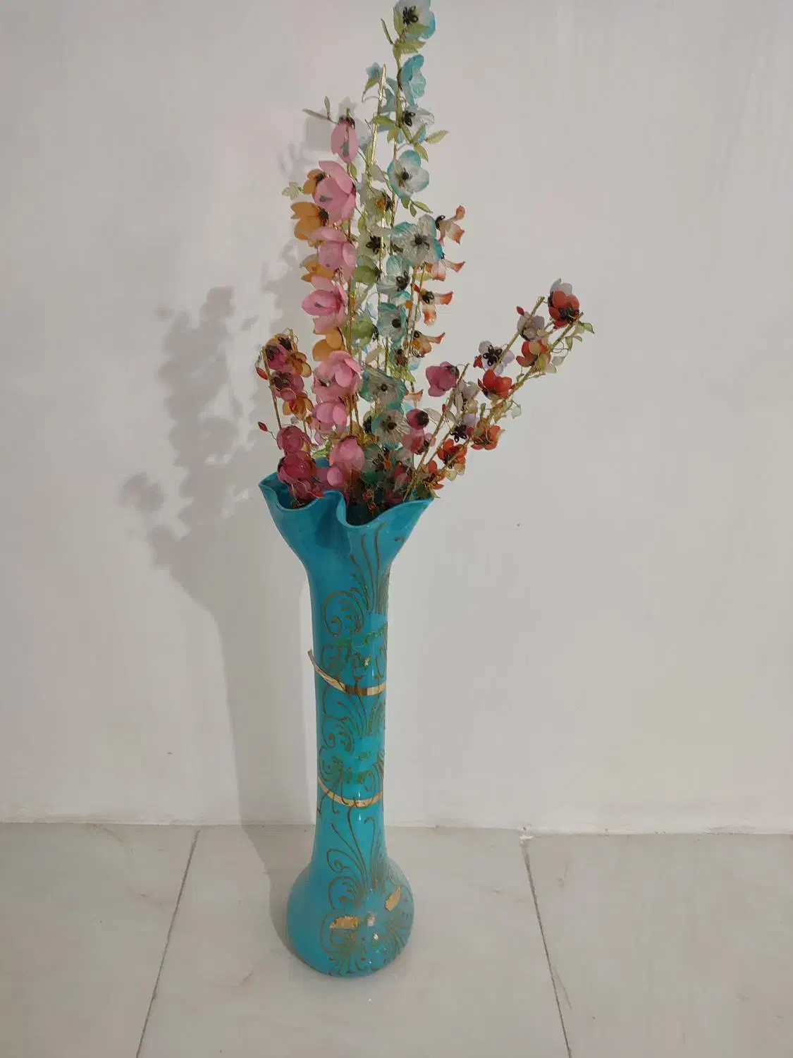 گلدان همراه با گل|گل مصنوعی|اهواز, شریعتی جنوبی|دیوار