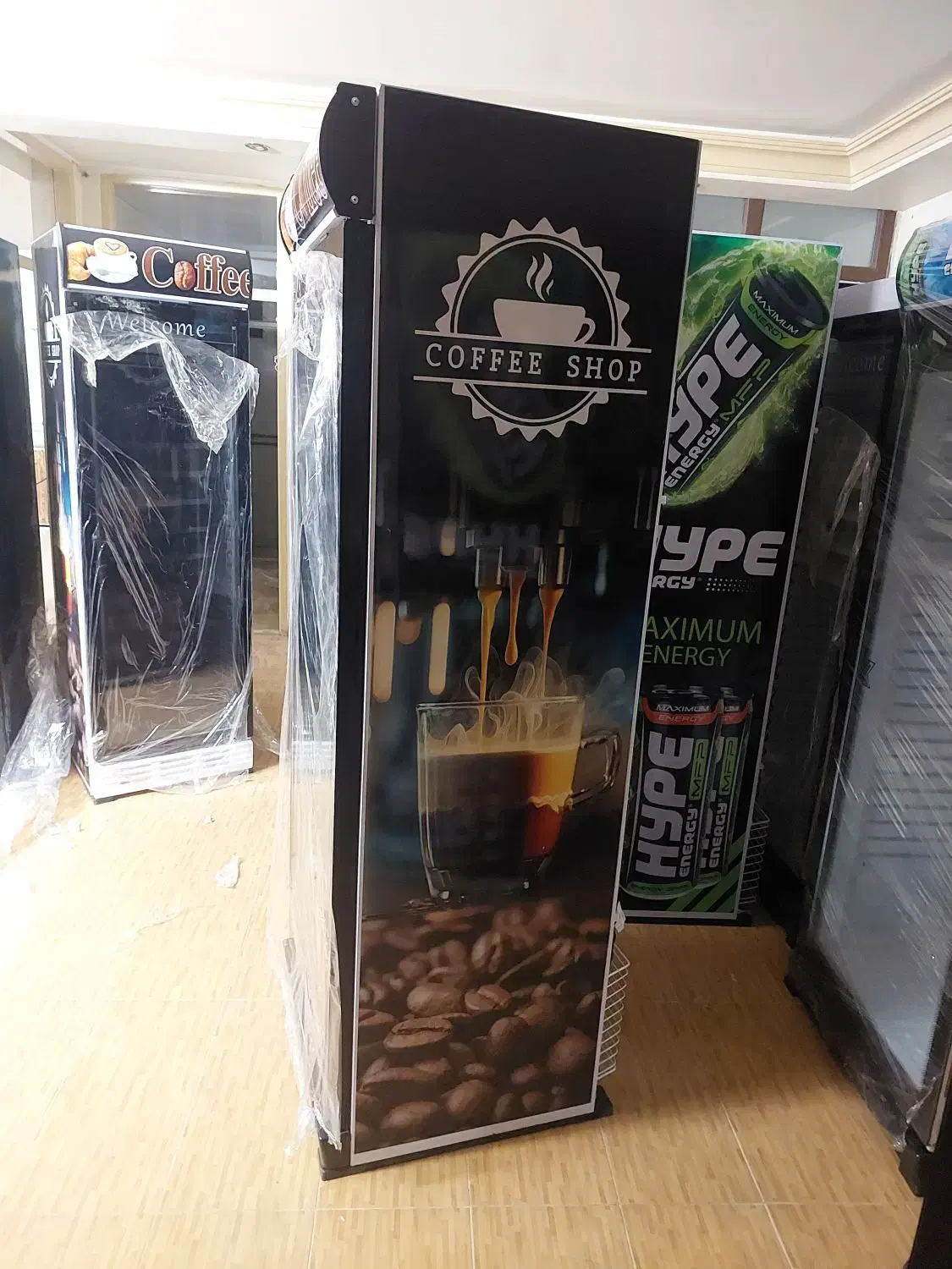 یخچال ایستاده نوشیدنی ایستاده کافه هایپر رستوران|فروشگاه و مغازه|اصفهان, ارداجی|دیوار