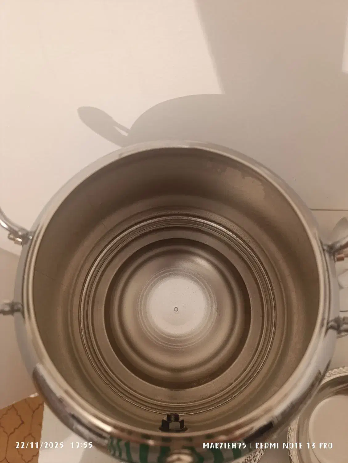 سماورگازی ب همراه قوری و کاسه و سینی|سماور، چای‌ساز، قهوه‌ساز|محمدیه-قزوین, |دیوار