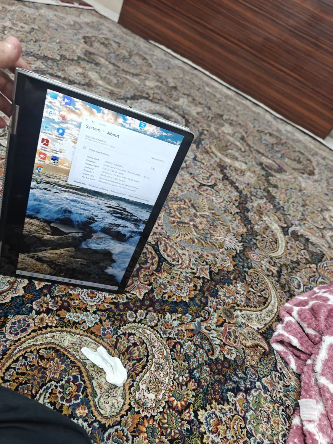 لپ تاب envy 360 سالم|رایانه همراه|تهران, شمیران‌نو|دیوار