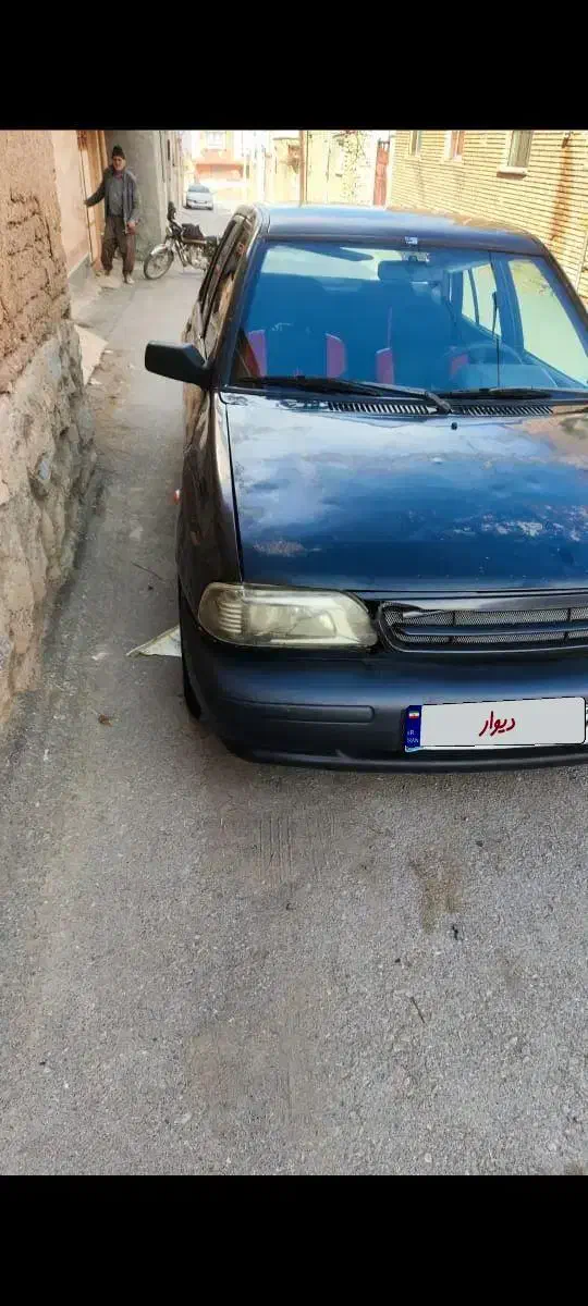 پرایدصبامشکی متالیک مدل87|خودرو سواری و وانت|سامان, |دیوار