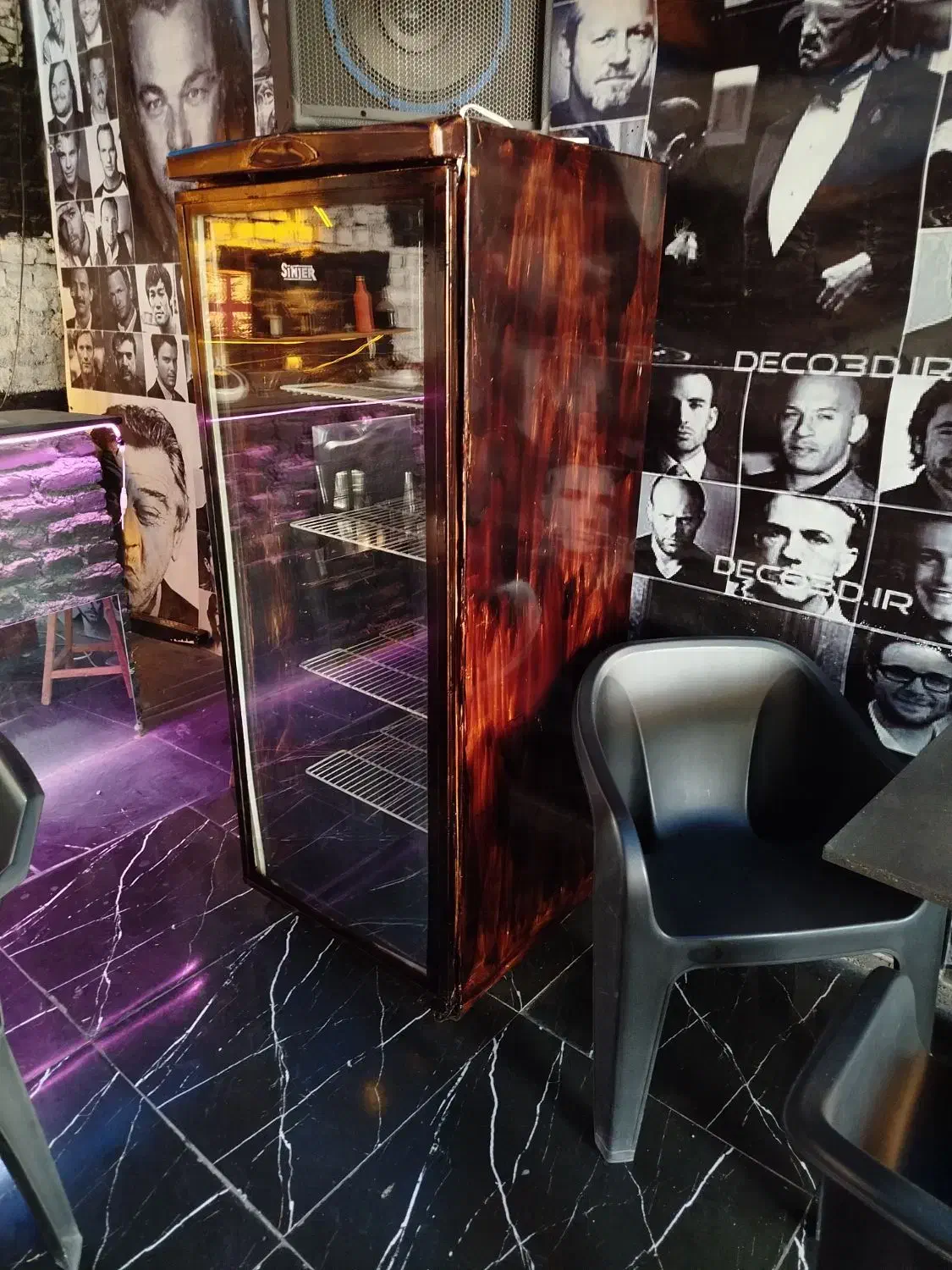 یخچال ایستاده ویترینی طرح چوب|فروشگاه و مغازه|اسلامشهر, شهرک قائمیه|دیوار