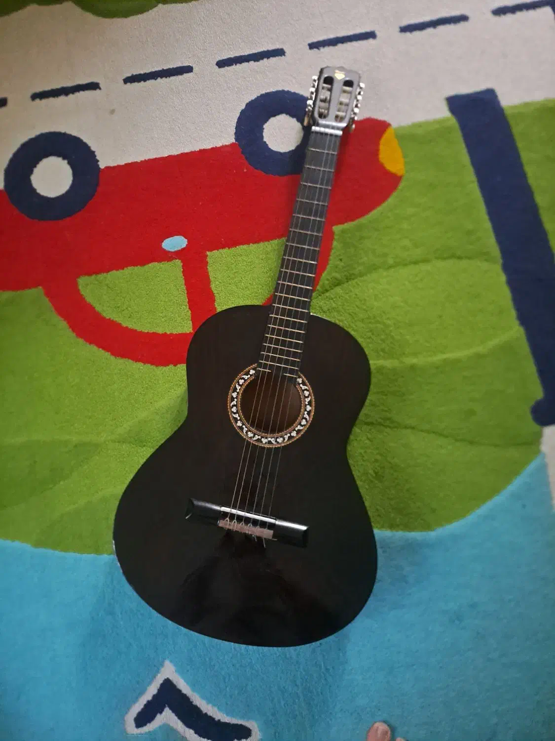 گیتار دست ساز چوبی خوب|گیتار، بیس، امپلیفایر|ری, هاشم‌آباد|دیوار