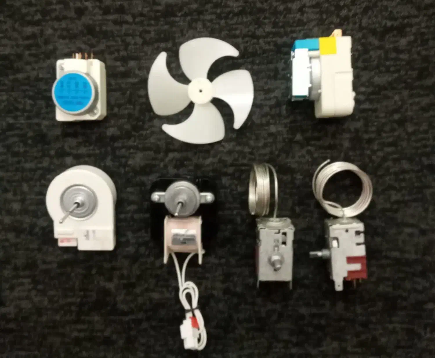 کوئل،دستگیره اکولوکس،ترموستات تایمر،موتور فن،المنت|یخچال و فریزر|تهران, افسریه جنوبی|دیوار